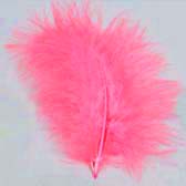 Marabou feather - SHOCKING PINK